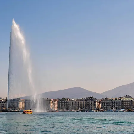 Magnificent Two Bedroom Apartment In A Luxury Building Geneva Exterior photo